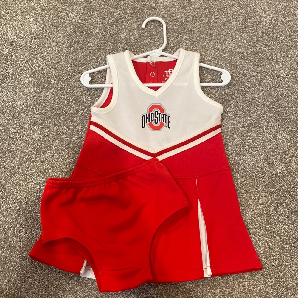 Ohio State Cheer Outfit 2T